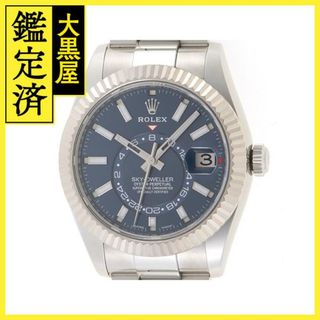 ロレックス(ROLEX)のROLEX　2022年ギャランティー　スカイドゥエラー　100m防水　【432】(腕時計(アナログ))