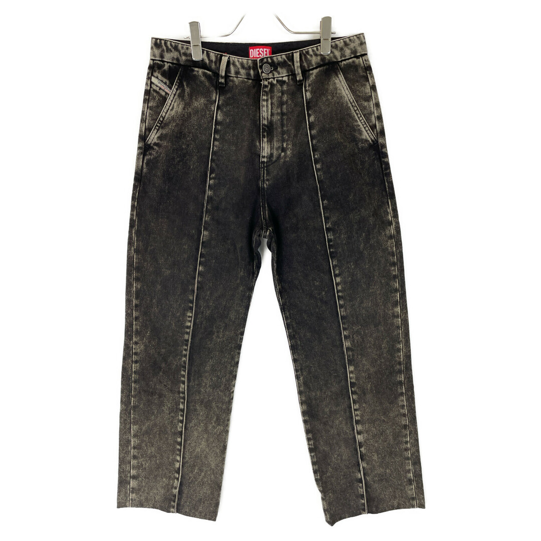 DIESEL(ディーゼル)のディーゼル ブラック D-CHINO-WORK ストレート デニム パンツ 30 メンズのパンツ(その他)の商品写真