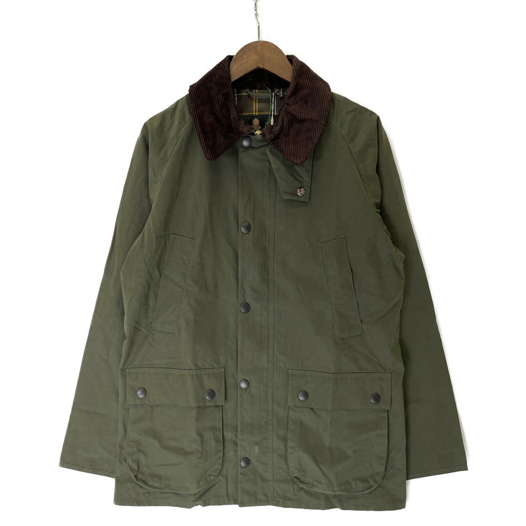 Barbour(バーブァー)のバブアー ｸﾞﾘｰﾝ BEDALE ﾋﾟｰﾁｽｷﾝ ﾌﾞﾙｿﾞﾝ ｽﾘﾑﾌｨｯﾄ 38 メンズのジャケット/アウター(その他)の商品写真