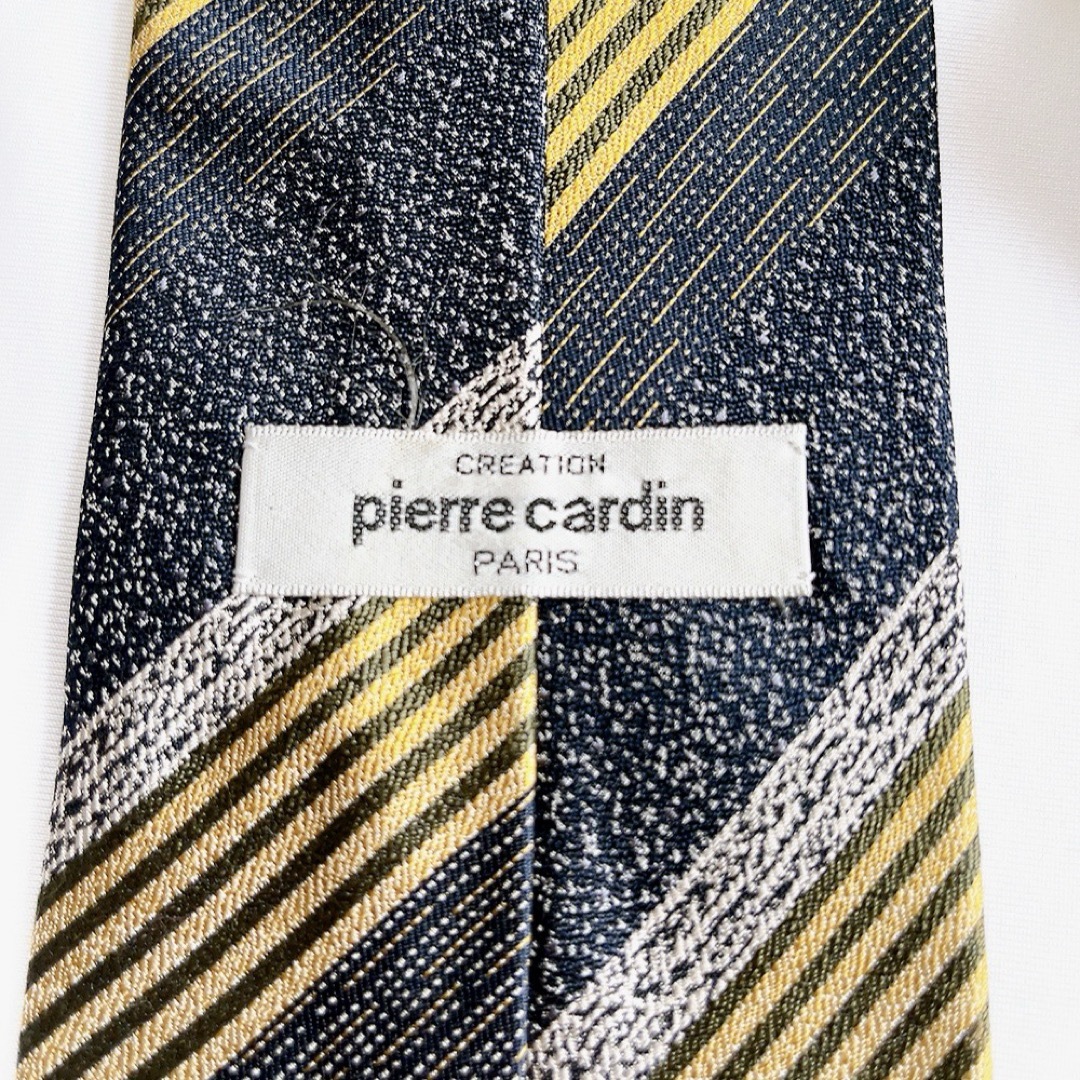 pierre cardin(ピエールカルダン)の美品★Pierre Cardin★レジメンタル柄★総柄★総シルク★9.5 メンズのファッション小物(ネクタイ)の商品写真