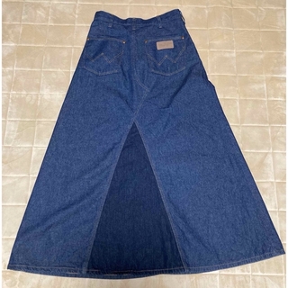 アーバンリサーチロッソ(URBAN RESEARCH ROSSO)のWrangler ×  ROSSO 別注 “Denim Flare Skirt”(ロングスカート)