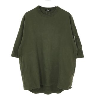 UNDER COVER アンダーカバー 21AW BIG T-SHIRT アーミービッグTシャツ カーキ 2 UC2A4803-1