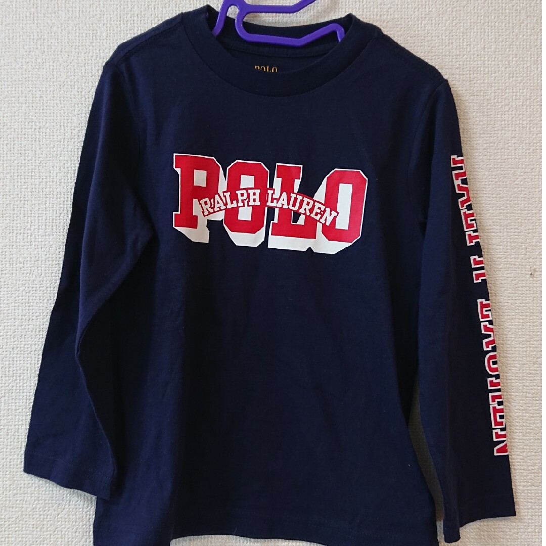 POLO RALPH LAUREN(ポロラルフローレン)の新品 未使用 タグ付き ポロラルフローレン ロンT 110cm キッズ/ベビー/マタニティのキッズ服男の子用(90cm~)(Tシャツ/カットソー)の商品写真