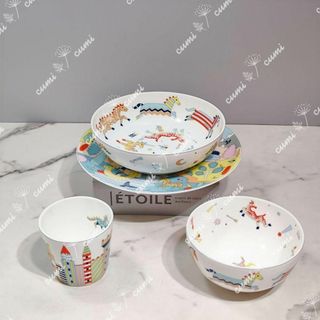 エルメス(Hermes)の新品【キッズセット】エルメス　エポペ EPOPEE 食器　マグカップ　箱付き(食器)