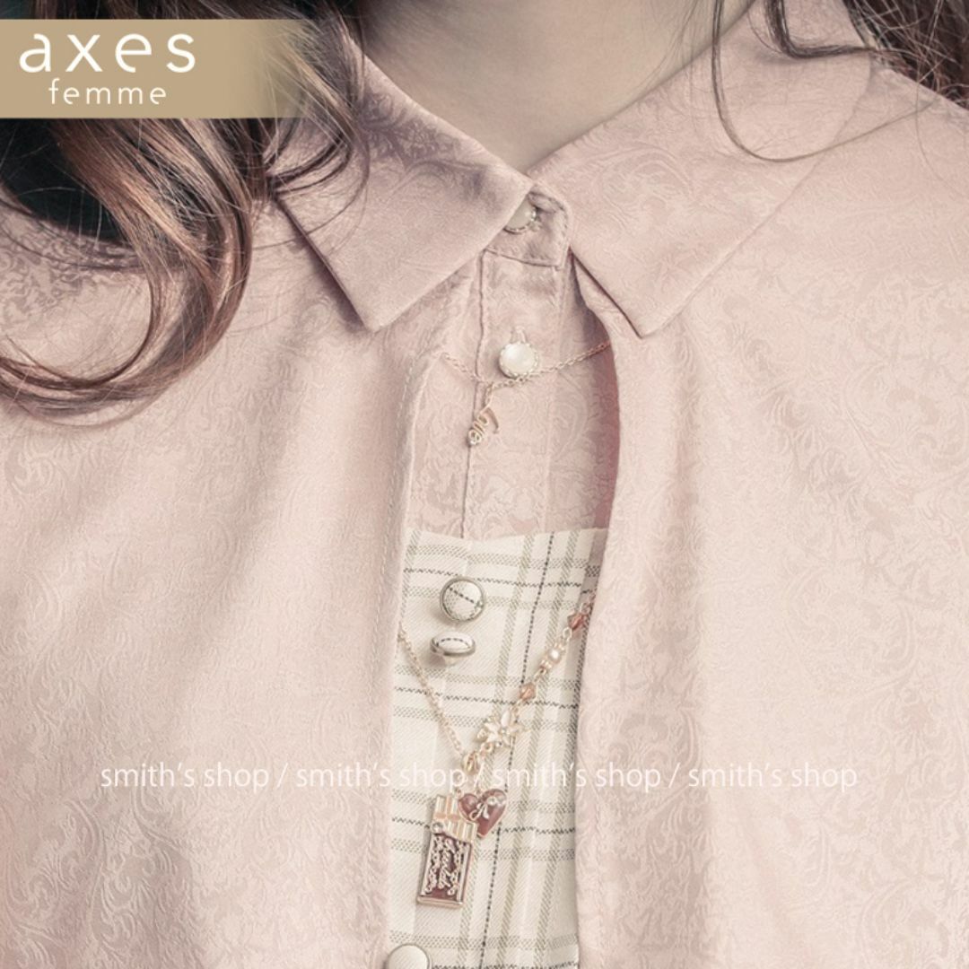 axes femme(アクシーズファム)のaxes femme スウィートチョコネックレス レディースのアクセサリー(ネックレス)の商品写真