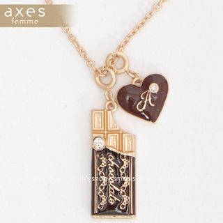 アクシーズファム(axes femme)のaxes femme スウィートチョコネックレス(ネックレス)