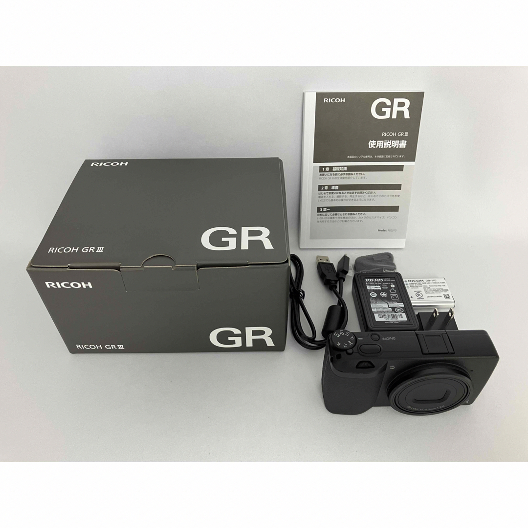 RICOH(リコー)のリコー　RICOH GR III GR3 中古美品　送料込 スマホ/家電/カメラのカメラ(コンパクトデジタルカメラ)の商品写真