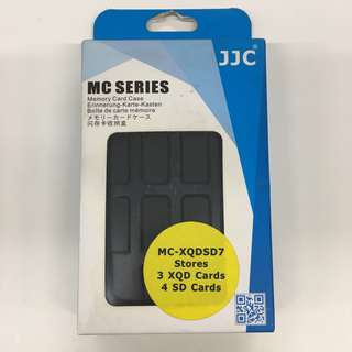 JJC 耐水防塵 メディアケースプロ  MC-XQDSD7 美品(PC周辺機器)