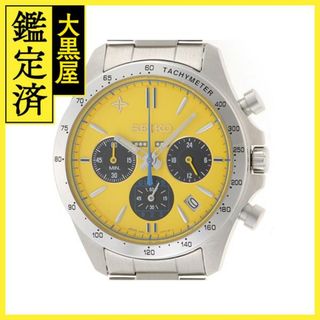 セイコー(SEIKO)のSEIKO　セイコー　8T63-01E0　ステンレス　イエロー　時計【473】(腕時計(アナログ))