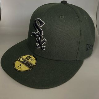 ニューエラー(NEW ERA)の美品　NEW ERA  ニューエラ　シカゴ・ホワイトソックス ダークシーウィード(キャップ)