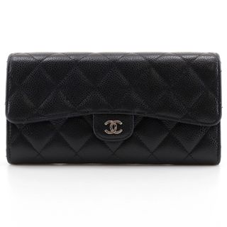 シャネル(CHANEL)の【CHANEL】シャネル AP0241 キャビアスキン レディース 長財布(財布)