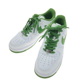 ナイキ(NIKE)の〇〇NIKE ナイキ スニーカー エアフォース1'07 28.5cm DH7561-105 ホワイト×黄緑(スニーカー)