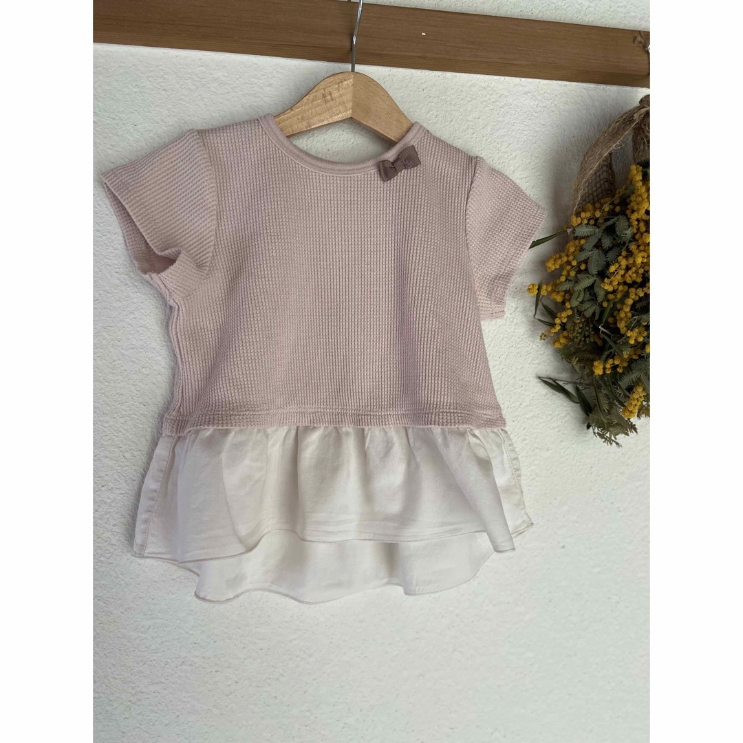 3can4on(サンカンシオン)の3can4on トップス　100 キッズ/ベビー/マタニティのキッズ服女の子用(90cm~)(Tシャツ/カットソー)の商品写真