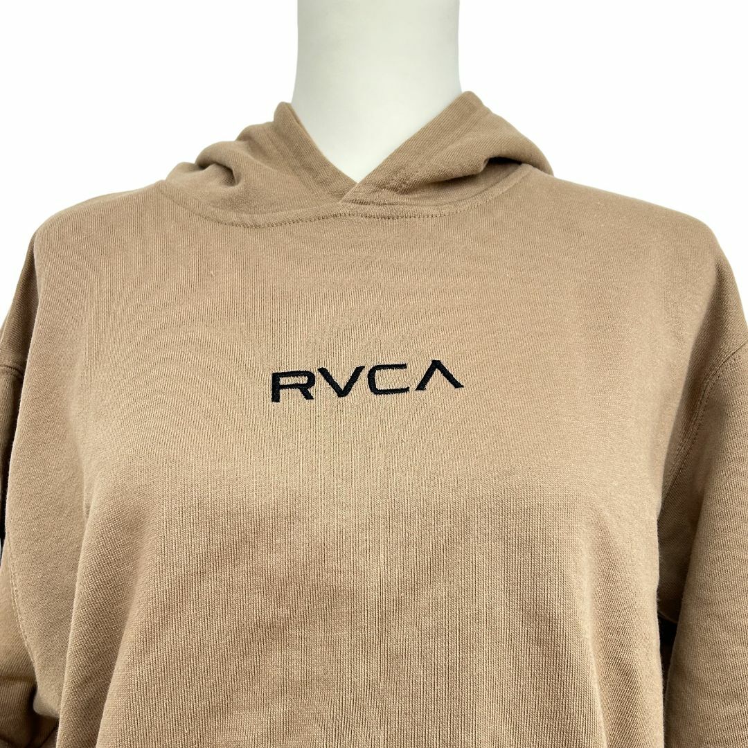 RVCA(ルーカ)のルーカ トップス プルオーバーパーカー AJ043-012 ロゴ レディース ベ レディースのトップス(トレーナー/スウェット)の商品写真