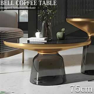 センターテーブル 北欧 BELL COFFEE TABLE GT-02GO(ローテーブル)