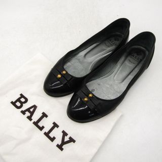 バリー(Bally)のバリー バレエシューズ フラットシューズ ブランド 靴 シューズ イタリア製 黒 レディース 35.5サイズ ブラック BALLY(バレエシューズ)