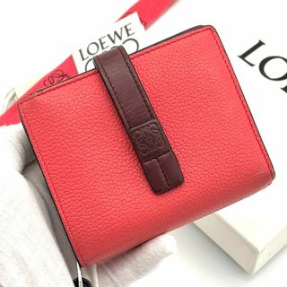 ロエベ(LOEWE)の✨希少カラー✨LOEWE ロエベ コンパクトジップウォレット 財布 アナグラム(財布)