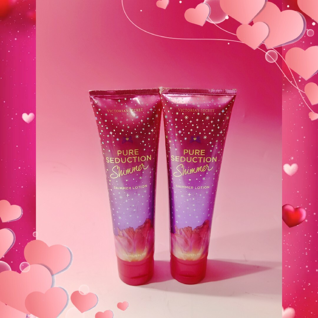 Victoria's Secret(ヴィクトリアズシークレット)の～ヴィクトリアシークレット★ピュアセダクション♪シマー☆ボディローション☆ミスト コスメ/美容のボディケア(ボディローション/ミルク)の商品写真