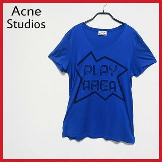 アクネストゥディオズ(Acne Studios)の訳あり　Acne Studios　プリントTシャツ　裾フレア　カジュアル　◎(シャツ/ブラウス(半袖/袖なし))