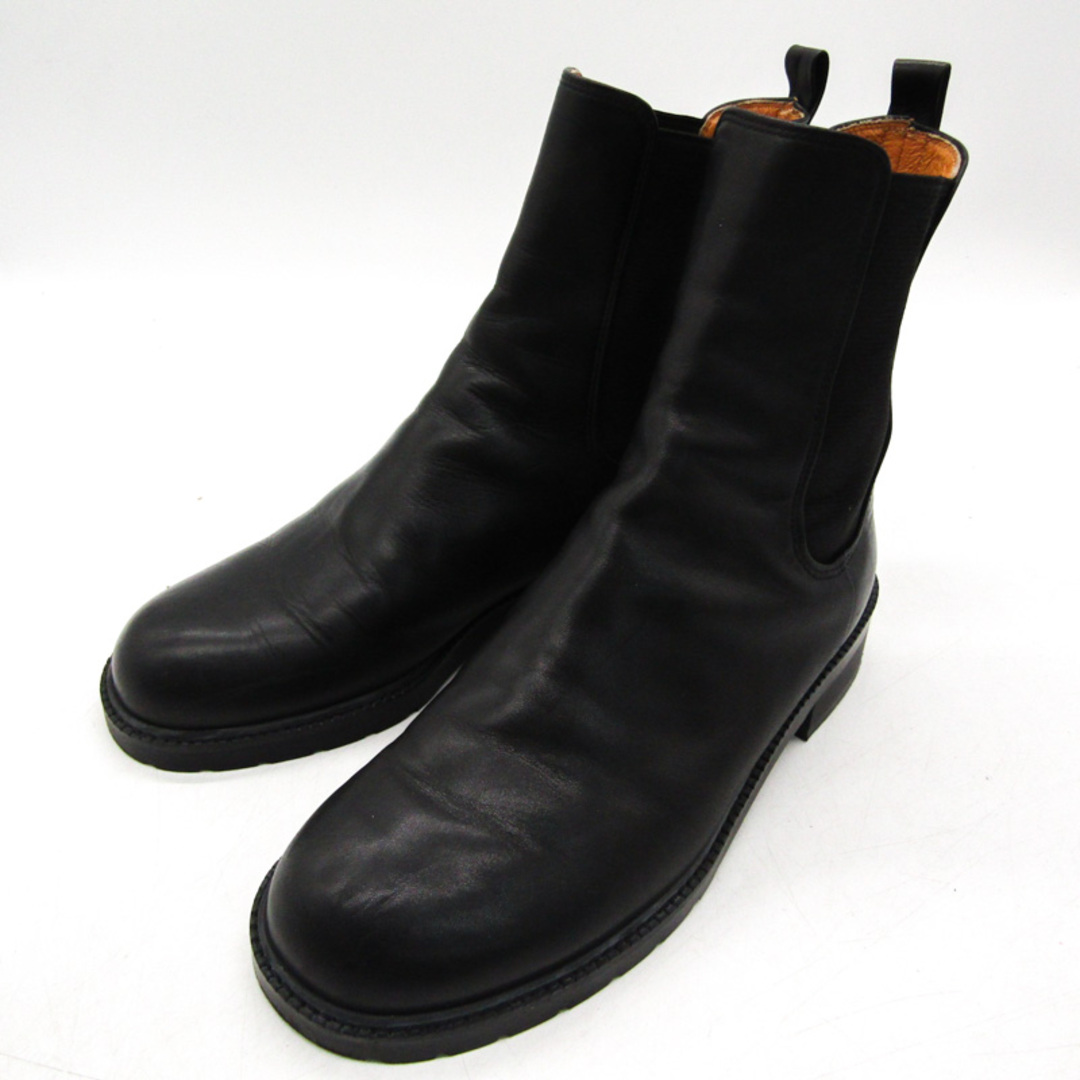 イング  ショートブーツ サイドゴア ブランド 靴 シューズ 日本製 黒 レディース 23サイズ ブラック ing レディースの靴/シューズ(ブーツ)の商品写真
