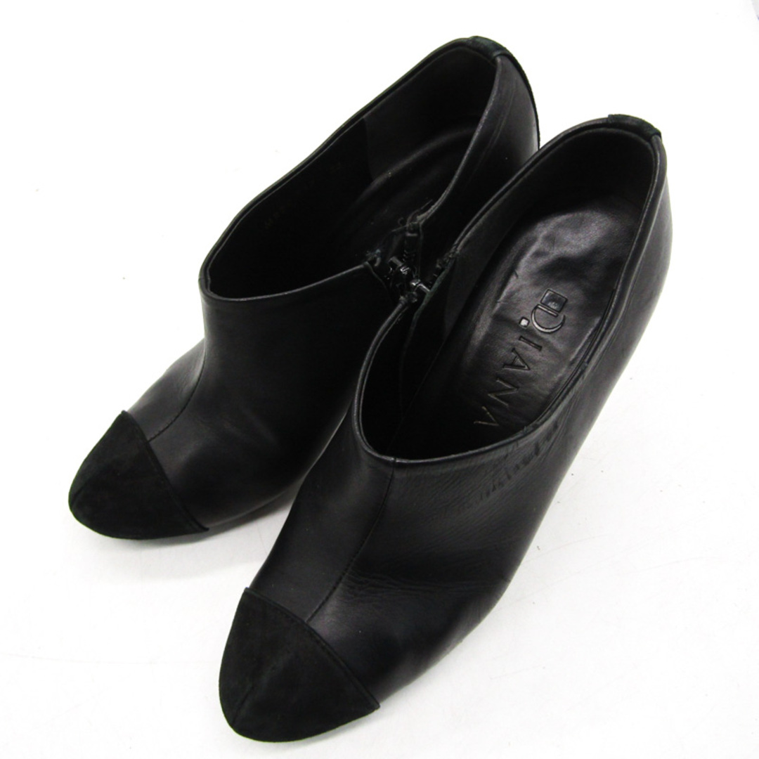 DIANA(ダイアナ)のダイアナ ブーティ ハイヒール ブランド 靴 シューズ 日本製 黒 レディース 22サイズ ブラック DIANA レディースの靴/シューズ(ブーティ)の商品写真