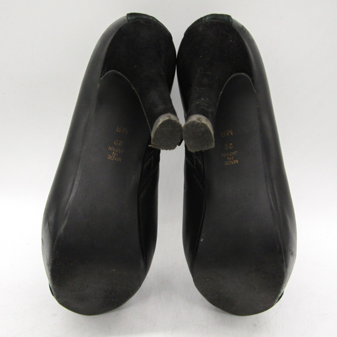 DIANA(ダイアナ)のダイアナ ブーティ ハイヒール ブランド 靴 シューズ 日本製 黒 レディース 22サイズ ブラック DIANA レディースの靴/シューズ(ブーティ)の商品写真