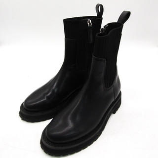 UNITED ARROWS - ユナイテッドアローズ ショートブーツ サイドゴア ブランド 靴 シューズ 黒 レディース XSサイズ ブラック UNITED ARROWS