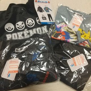 ポケモン - ポケモン  ピカチュウ ジャケット 長袖Tシャツ パンツ バッグ セット