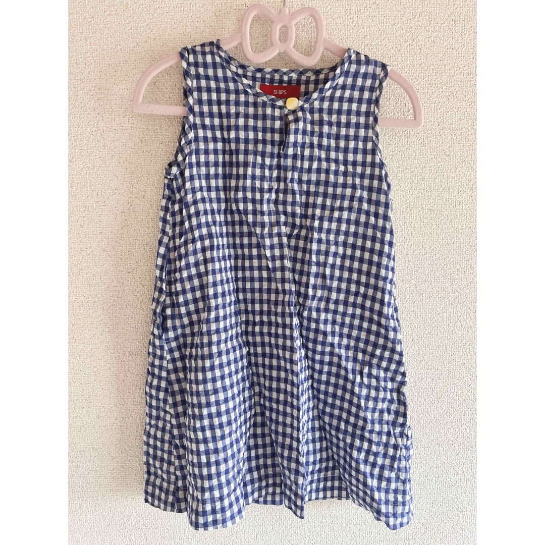 SHIPS(シップス)のSHIPS ワンピース 100センチ キッズ/ベビー/マタニティのキッズ服女の子用(90cm~)(ワンピース)の商品写真