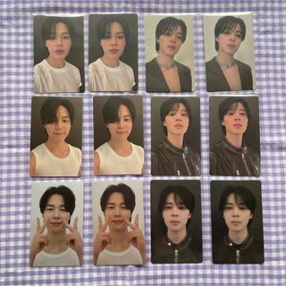 ボウダンショウネンダン(防弾少年団(BTS))のBTS JIMIN ジミン　FACE トレカ PHOTOCARD A 12枚(アイドルグッズ)