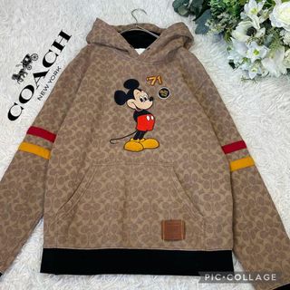 COACH - 【美品】Disney x Coach★ミッキーコラボ★パーカー★Mサイズ