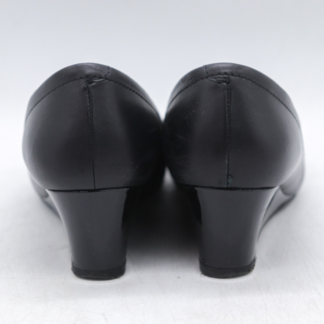 DIANA(ダイアナ)のダイアナ パンプス ラウンドトゥ ウエッジソール ブランド 靴 シューズ 日本製 黒 レディース 22サイズ ブラック DIANA レディースの靴/シューズ(ハイヒール/パンプス)の商品写真