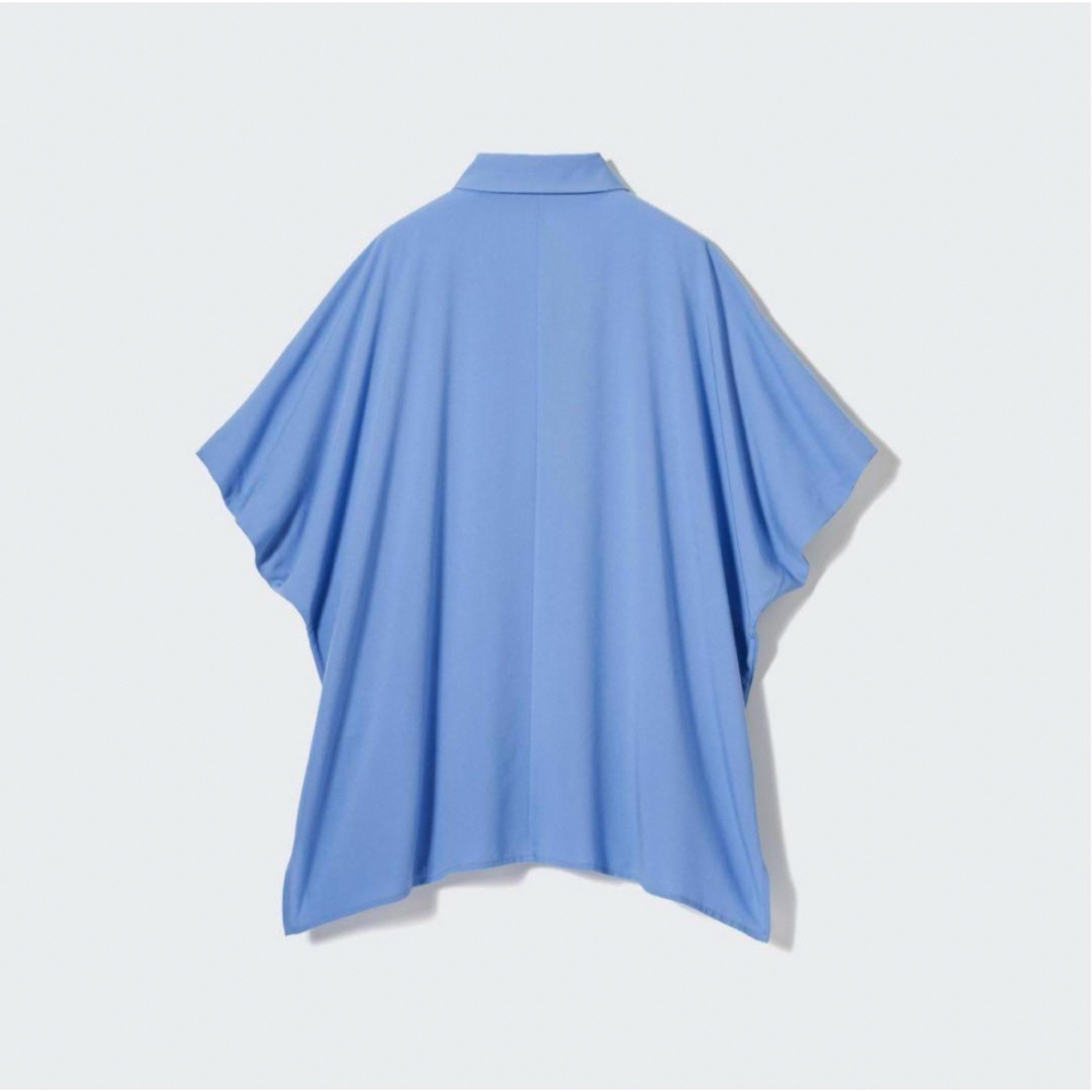 UNIQLO(ユニクロ)の新品未開封/匿名配送　ユニクロ　シャツ　オレンジ　トップス　2XL  カットソー レディースのトップス(シャツ/ブラウス(半袖/袖なし))の商品写真