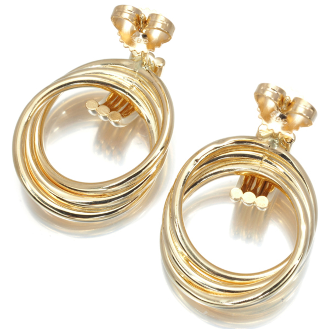 Tiffany & Co. - ティファニー ピアス トリプルサークル K14YG Tiffany & Co. - ティファニー ピアス トリプルサークル K14YG