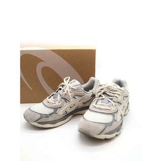 アシックス(asics)のasics アシックス GEL-NYC CREAM/OYSTER GREY スニーカー グレー 27.5cm(スニーカー)