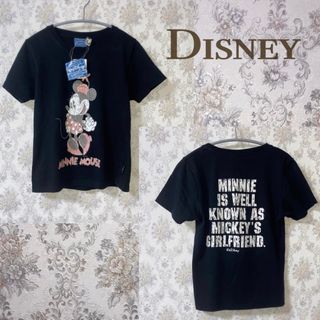 【タグ付き新品】Disney ミニー グラフィックロゴTシャツ