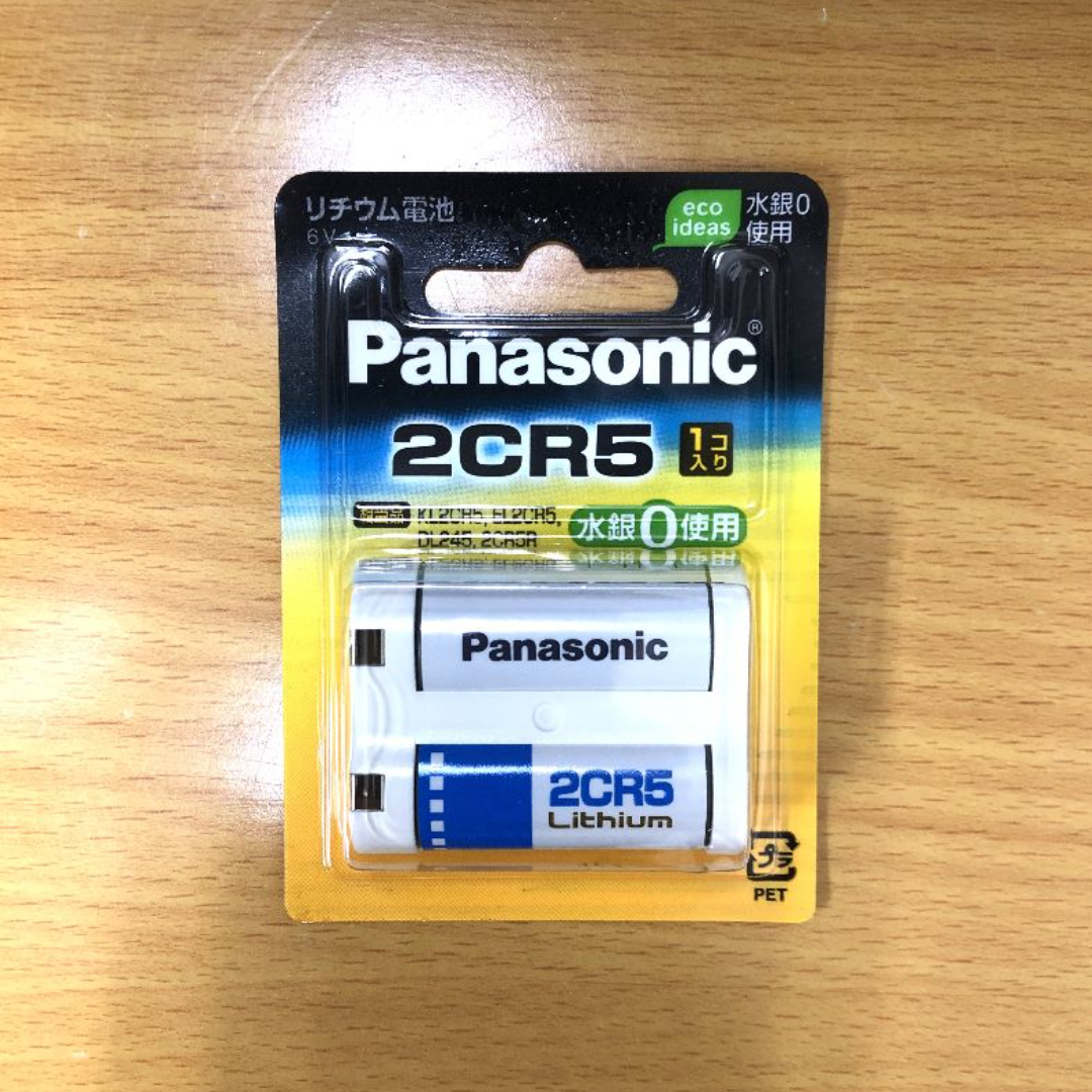 Panasonic(パナソニック)の早い者勝ち！パナソニック カメラ用リチウム電池 6V 2CR5 1個 スマホ/家電/カメラのカメラ(フィルムカメラ)の商品写真