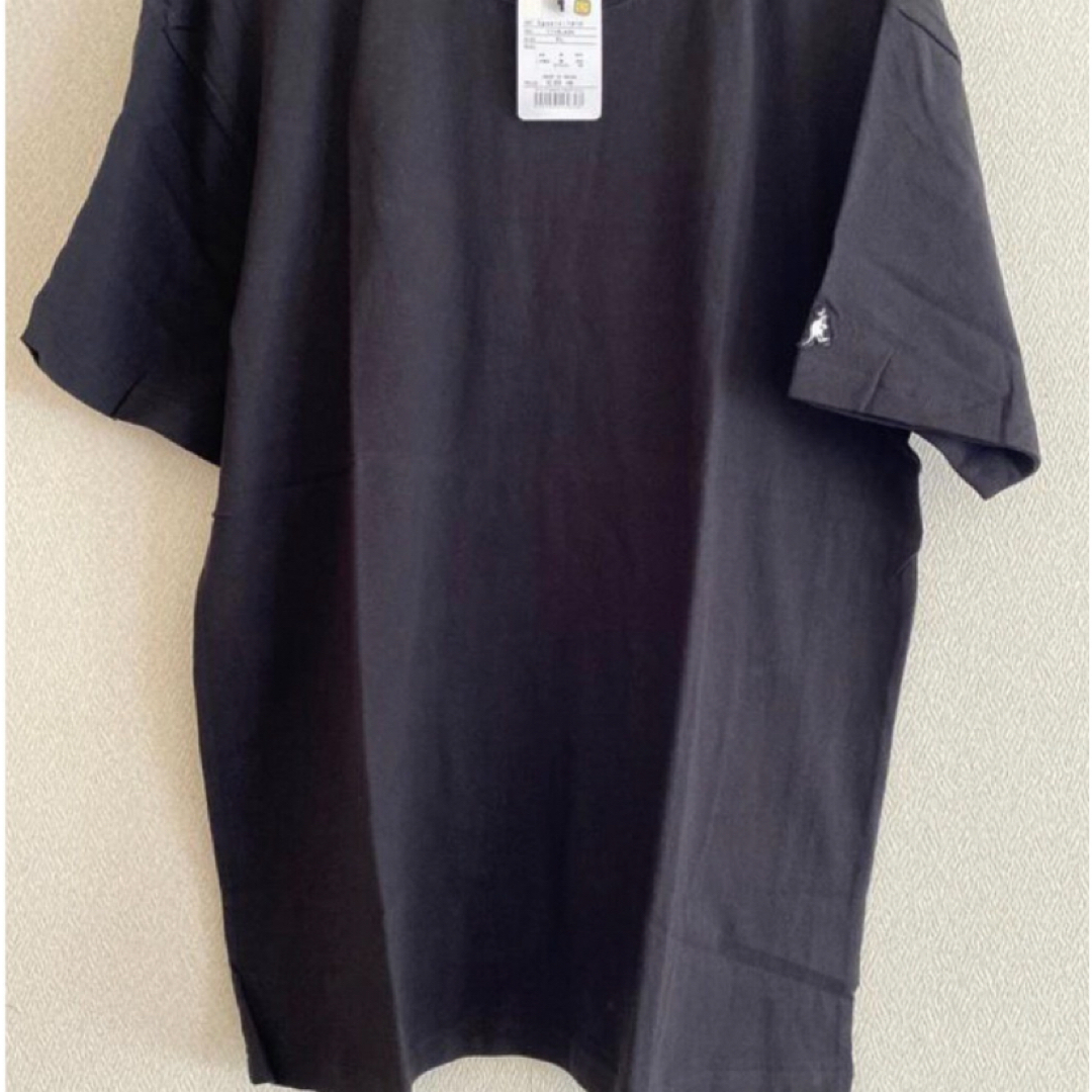 KANGOL(カンゴール)のKANGOL カンゴール ★ 袖ワッペン  Tシャツ    黒 メンズのトップス(Tシャツ/カットソー(半袖/袖なし))の商品写真