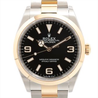 ロレックス(ROLEX)のロレックス エクスプローラーⅠ SS×YG   メンズ 腕時計(腕時計(アナログ))