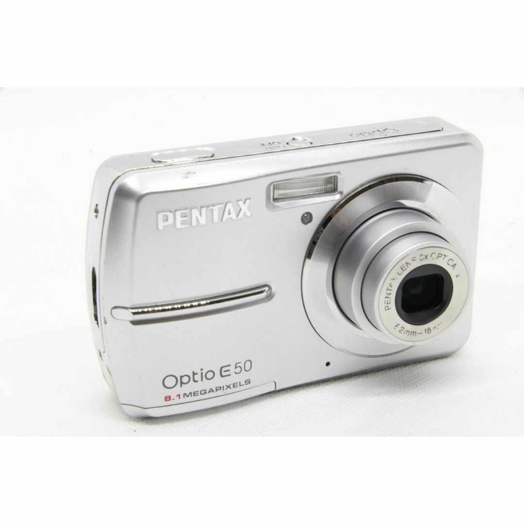 【C2098】PENTAX Optio E50 ペンタックス オプティオ スマホ/家電/カメラのカメラ(コンパクトデジタルカメラ)の商品写真