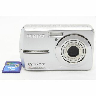 【C2098】PENTAX Optio E50 ペンタックス オプティオ(コンパクトデジタルカメラ)