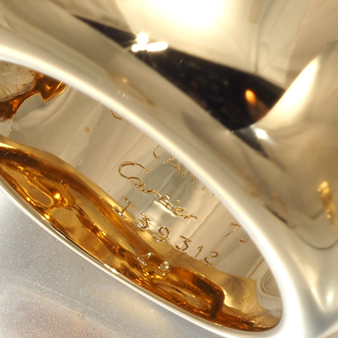 Cartier - カルティエ リング ヌーベルバーグ 48号 K18YG の通販 Cartier - カルティエ リング ヌーベルバーグ 48号 K18YG の通販