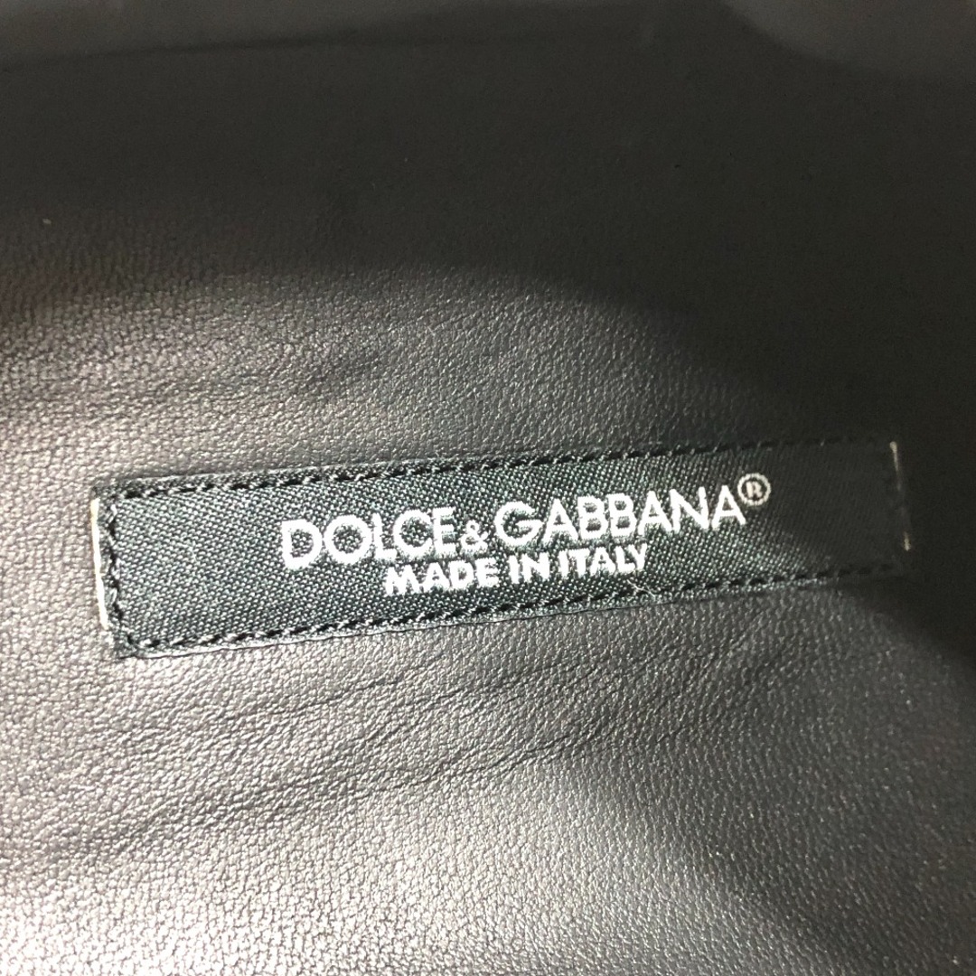 DOLCE&GABBANA(ドルチェアンドガッバーナ)のドルチェアンドガッバーナ DOLCE&GABBANA ツイード ロゴ スニーカー ツイード ブラック 新品同様 レディースの靴/シューズ(スニーカー)の商品写真
