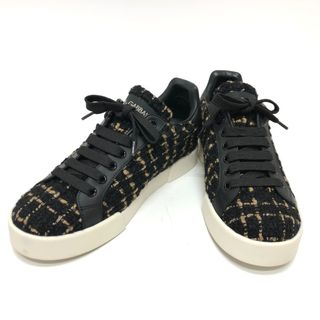 ドルチェ&ガッバーナ(DOLCE&GABBANA) ロゴ スニーカー(レディース)の ...