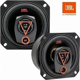 JBL 4TRMS80 コアキシャル カースピーカー ペア 10cm 160W(カーオーディオ)