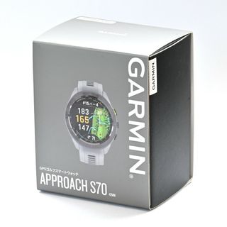 ガーミン(GARMIN)の【新品】GARMIN Approach S70 42mm スマートウォッチ(腕時計(デジタル))