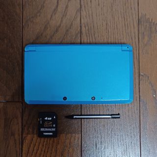 ニンテンドー3DS(ニンテンドー3DS)のニンテンドー3DS ライトブルー 中古(携帯用ゲーム機本体)