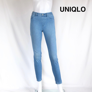 UNIQLO - 【UNIQLO】ウルトラストレッチデニムレギンスパンツ　綿　春