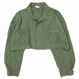 ロスコ リップストップ ミリタリー ショート ジャケット 3XL BLM4