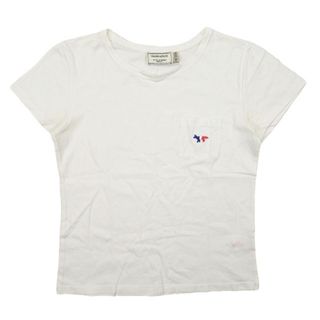 メゾンキツネ(MAISON KITSUNE')のメゾンキツネ MAISON KITSUNE ワンポイントロゴ Tシャツ BLM4(Tシャツ(半袖/袖なし))